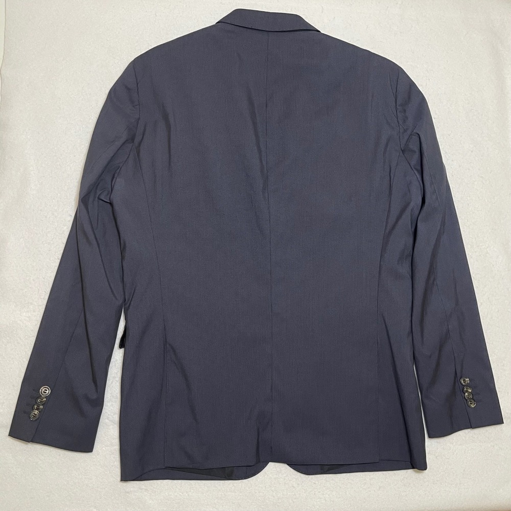 Hugo Boss RyanWin Navy Virgin Wool Blend Blazer Sport Coat Mens 40S EU 50C - Picture 2 of 11